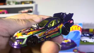 Hotwheels, nhra purple mustang funny car review