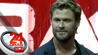 Chris Hemsworth, nasa Pinas para ipromote ang pelikula | 24 Oras