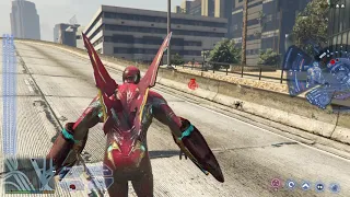 GTA 5 Iron man VS Thanos Infinity War