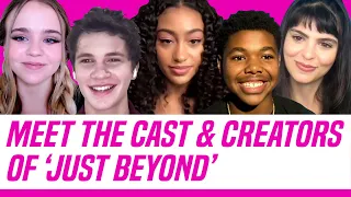 'Just Beyond’ Cast on Horror Scenes, Fake Nails and R.L. Stine Reveals What Scares Him!