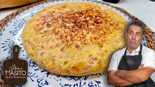 Cada vez que hago esta tortilla de patata, triunfa, es fácil y esta muy rica