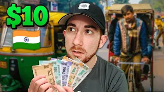 What Can $10 Get in INDIA? (Very Cheap Country!)