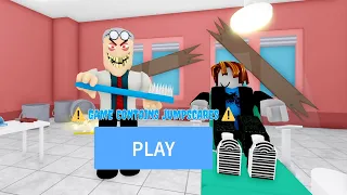 Escape Bob the Dentist SCARY OBBY New Update Roblox All Bosses Battle Walkthrough FULL GAME #roblox