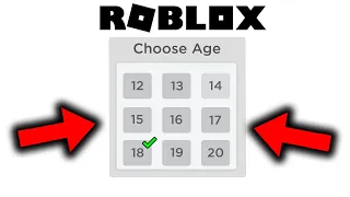 How To CHANGE Your Roblox AGE If Under 13 (Change Birthday Roblox)