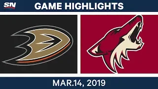 NHL Highlights | Ducks vs Coyotes – Mar 14, 2019