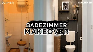 DIY BAD MAKEOVER - altes Badezimmer neu Streichen | komplettes Bad renovieren | Kleinstadtcoco