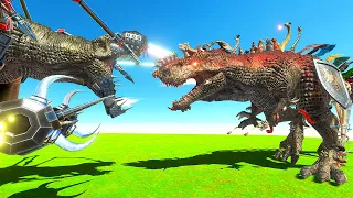 Using EVERY Upgrade on a T-REX - Animal Revolt Battle Simulator