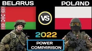 Belarus vs Poland military power comparison 2022 | Poland vs Belarus military power 2022 | Belarus