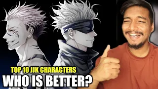 TOP 10 STRONGEST JJK CHARACTERS🔥| Gojo vs Sukuna | JJK Chapter 257