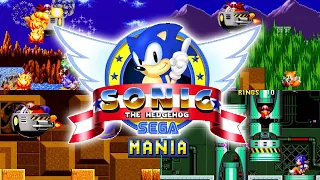 Sonic 1 Mania ALL BOSSES | Mod Sonic 1 Forever | Multiverso sonic