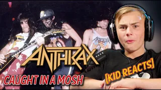 Caught in a Mosh - Anthrax [REACTION] #musicreaction