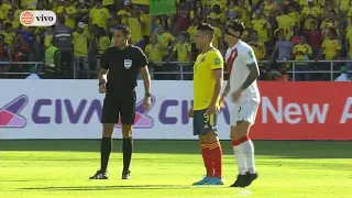 Colombia vs. Perú - Eliminatorias Qatar 2022 (Primer Tiempo) - 28 de Enero de 2022