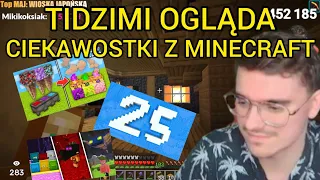 TIDZIMI OGLĄDA CIEKAWOSTKI Z MINECRAFT (Żelazny, Napierak, Śmieszny, Dravius)