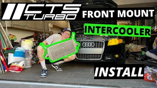 FRONT MOUNT INTERCOOLER INSTALL - B7 AUDI A4