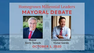 Homegrown Millennial Leaders Pasadena Mayoral Candidate Debate: Oct. 1, 2020