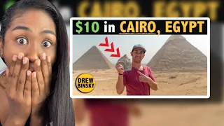 What Can $10 Get in CAIRO, EGYPT? (10 items!) | Reaction