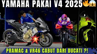 DEMI QUATARARO YAMAHA PAKAI V4 2025 ?! 📛 PRAMAC VR46 KOMPAK JAJAL KTM & YAMAHA⁉️ BMW INTIP MOTOGP🔥🔥