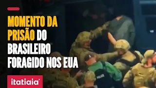 VEJA O MOMENTO EM QUE DANILO CAVALCANTE É CAPTURADO NOS EUA DEPOIS DE 14 DIAS FORAGIDO!