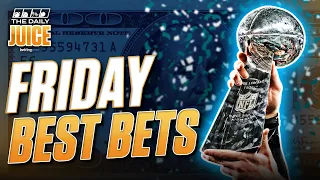 Best Bets for Friday (8/25): NFL + MLB | The Daily Juice Sports Betting Podcast