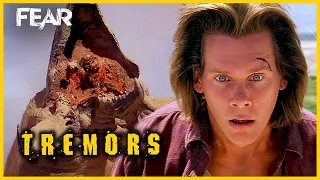 Killing The Final Graboid Worm (Tremors Final Scene) | Fear