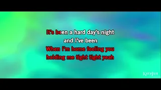 A Hard Day's Night | The Beatles | Karaoke
