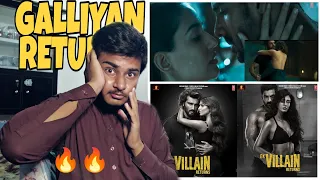 Galliyan Returns Song || Ek Villain Returns || Disha,Tara,Arjun,John || Reaction