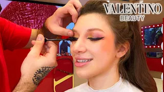 THE MOST HIGH END MAKEUP LOOK I'VE EVER DONE W/VALENTINO 😍
