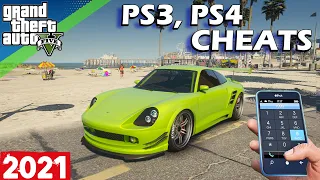 GTA 5 - CHEAT CODES for PS3 & PS4