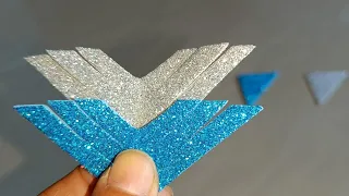 DIY Christmas decor ornaments making tutorial/Angel/Glitter foam sheet craft/Foamiran/Art & Craft