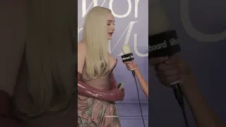 Kim Petras is the first transgender woman to get honored at Billboard! #shorts