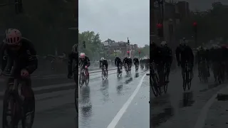 La pluie s'invite au Grand Prix Cycliste de Montréal
