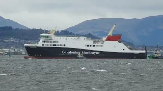 MV Glen Rosa launch(full video) 09/04/2024