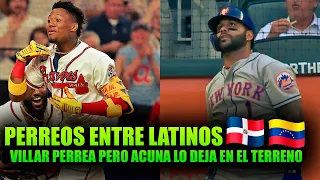 Jonathan Villar Perrea Con Jonron Pero Acuña Jr Lo Deja En El Terreno