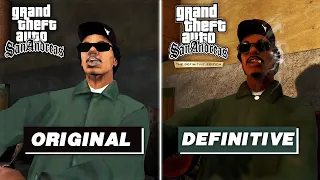 GTA SAN ANDREAS - Remastered vs Original | (Graphics/Gameplay/Textures) | COMPARISON