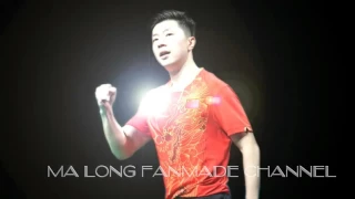 Ma Long Backhand Against a Chopper