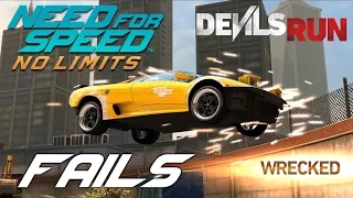 Need For Speed No Limits Devils Run FAILS Compilation