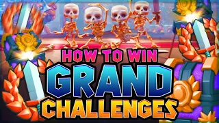 ADVANCED GUIDE AND TIPS To Get Your First 12 WIN GRAND CHALLENGE! | Clash Royale