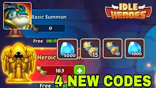 4 New cd key codes Idle heroes 2022 | Idle heroes redeem codes 2022 | Idle heroes codes 2022 new