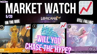 Disney Lorcana MARKET WATCH (Prepare For The New Meta With These Cards) - Ep. 72 Friday 5/20