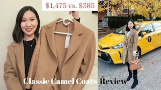 S MAX MARA ARONA COAT vs. THE CURATED CLASSIC COAT 🐫 PRICE, SIZING, TRY ON, WHERE TO GET IT ON SALE