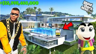 SHINCHAN & FRANKLIN BECOME RICHEST PERSON IN GTA5 (PART 2) ll CHOP PINCHAN BILLIONAIRE AMAAN-T