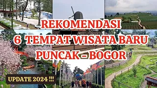 6 RECOMMENDATIONS FOR NEW TOURISM PLACES PUNCAK BOGOR || LATEST UPDATE 2024