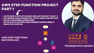 AWS Step Function Project Customer Contact Workflow