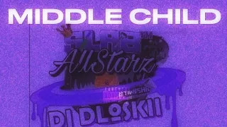 J Cole - Middle Child Screwed & chopped DJ DLoskii