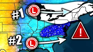 Models Show TWO Potential Upcoming Snowstorms...