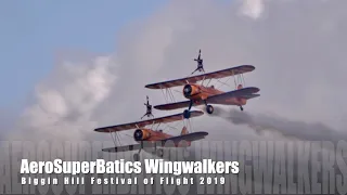 AeroSuperBatics Wingwalkers - Biggin Hill Festival of Flight 2019