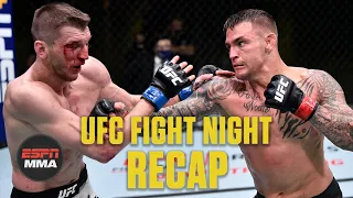 Dustin Poirier beats Dan Hooker in slugfest | UFC Fight Night Recap | ESPN MMA