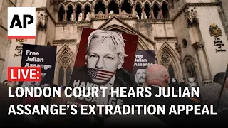 LIVE: Outside London court as Julian Assange’s lawyers appeal against his extradition