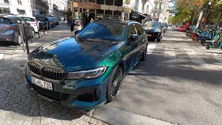 The First 2022 BMW Alpina B3 Touring in Paris !