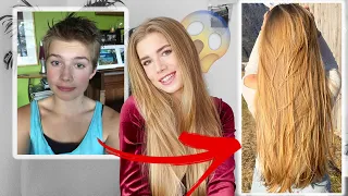 Meine Haarjourney: in 5 Jahren von ultra KURZ auf mega LANG  ?!? #Tipps (Spliss, Färben, Pflege)